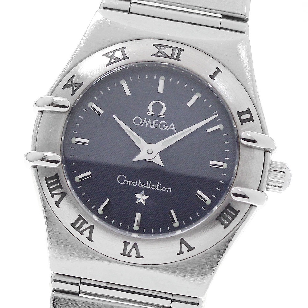 オメガ OMEGA 1562.40 コンステレーションミニ クォーツ レディース 保証書付き_954888【中古】