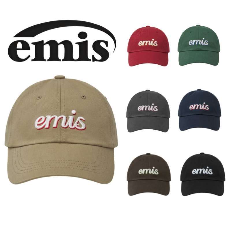 【emis】24FW新作★ LAYERED LOGO BALL CAP 7eb4cac182cdfb24df2cea7babb03f