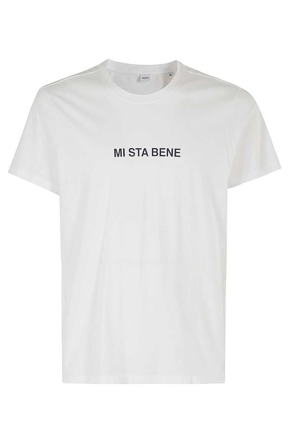 AY85 A335095 01072 BIANCO ホワイト 秋冬2024 Tシャツ メンズ ia