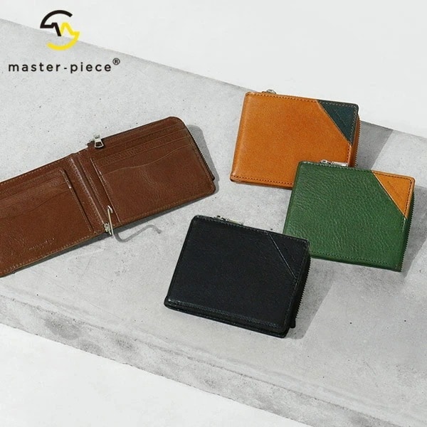 二つ折り財布 メンズ 本革 日本製 Corner マネークリップ メンズ L字型 ミニ財布 レザー 223851 ブランド [正規取扱店]