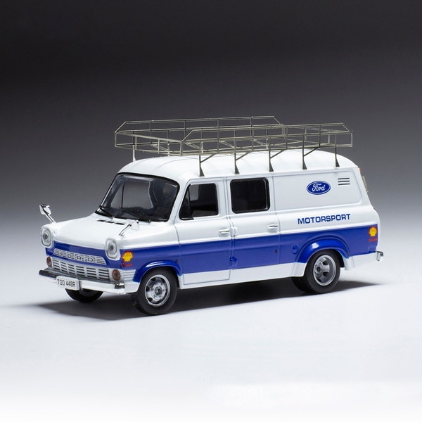 イクソモデル フォード トランジット MKI 1966 「FORD MOTORSPORT」 1/43 ミニカー