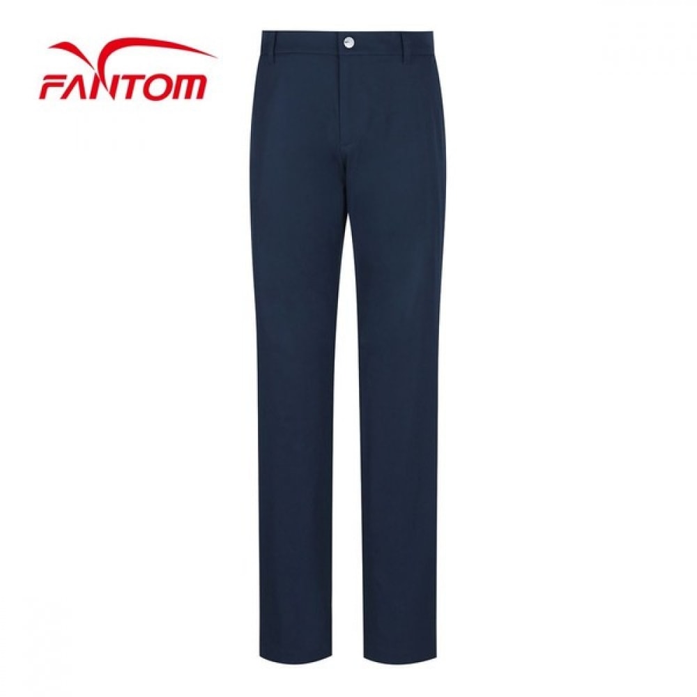 (Phantom) メンズポケットロゴソリッドパンツ