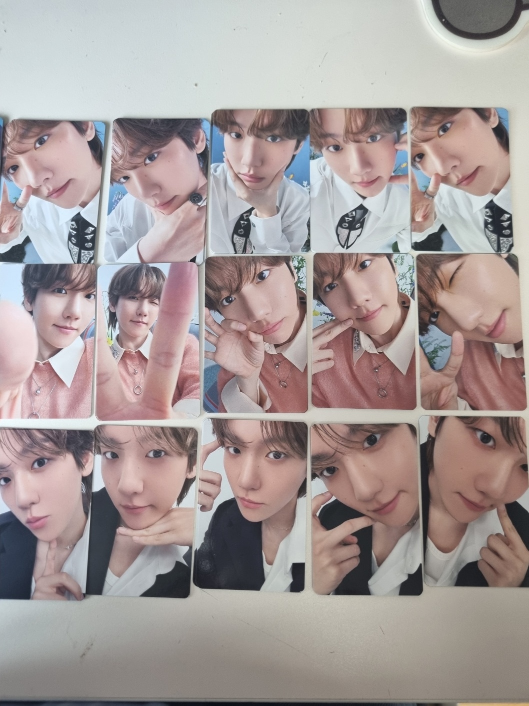 [ONHAND] BAEKHYUN WORLD TOUR Reverie OFFICIAL MD TRADING CARD SELFIE PHOTOCARD SET
