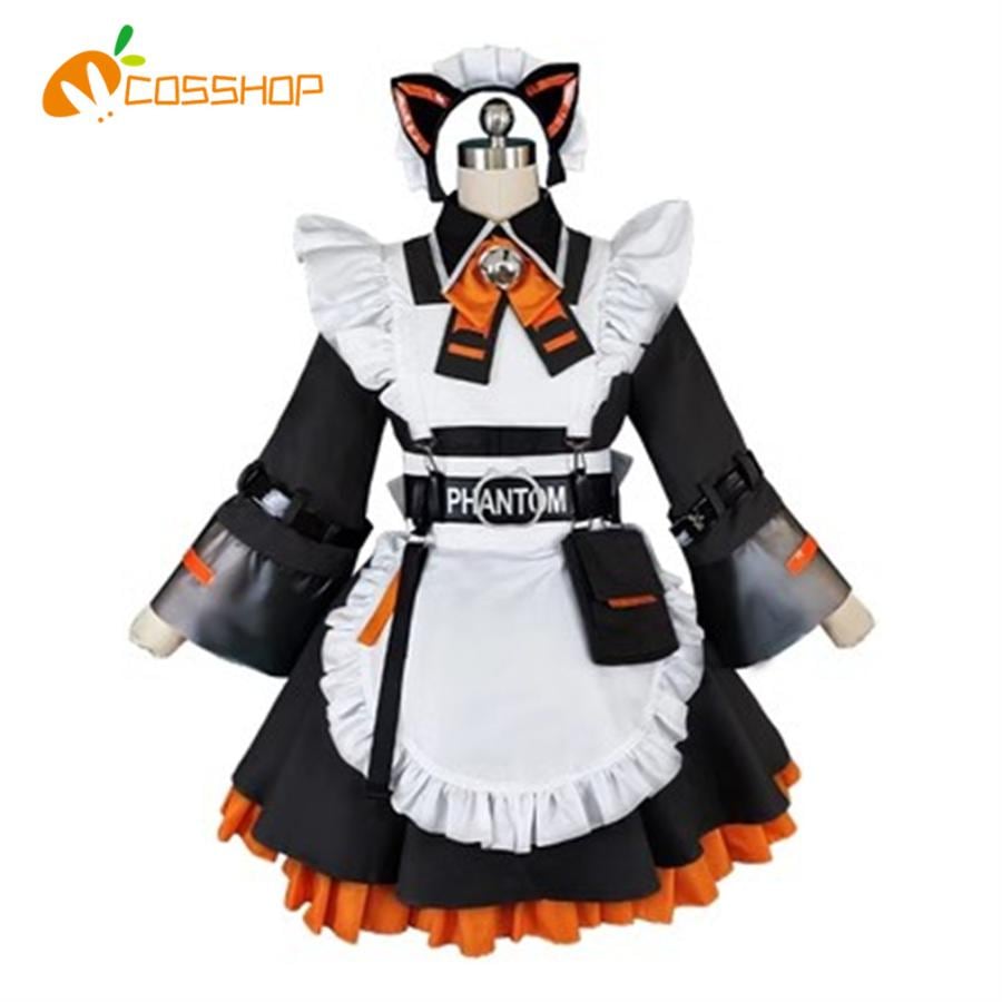 YouTuber VTuber にじさんじ アルバーン・ノックス メイド服 風 コスプレ衣装 cosplay 仮装 二次会 イベント パーティー
