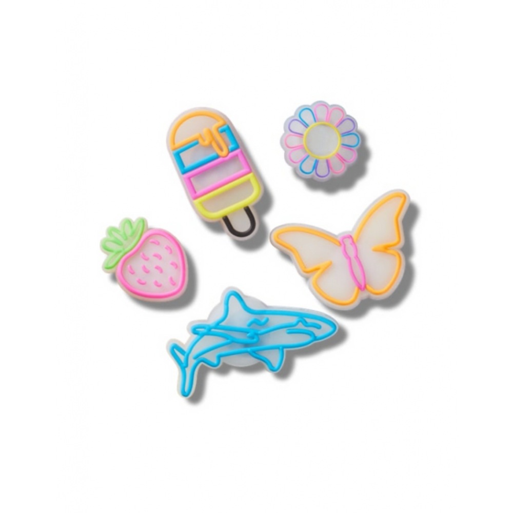 クロックス クロックスライトサマー5パックジビッツチャーム