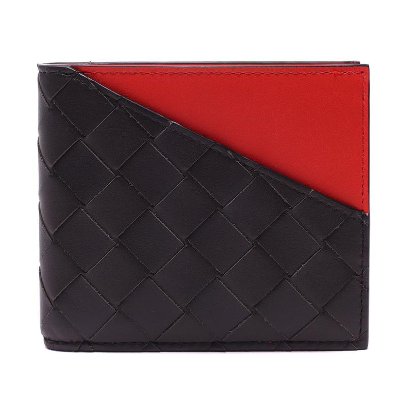 [] 22SS メンズ イントレチャート 二つ折り財布 (619390_VCPQ7_2116_22S)