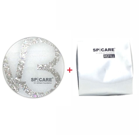 【セット品】【リーフレット付】 V3ブリリアントファンデーション 本体＋レフィル 15gx2 6,627円