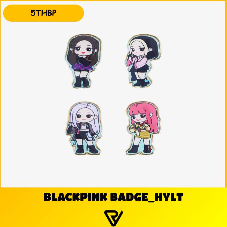 [公式品] [5THBP] BLACKPINK BADGE HYLT 公式グッズ OFFICIAL MD メンバー選択