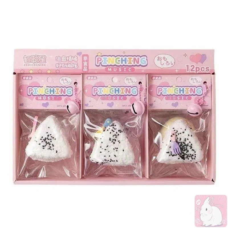スクイーズ おもちゃ シミュレーション三角おにぎりピンチピンチファン発散ストレス解消スローリバウンド楽しいおもちゃ