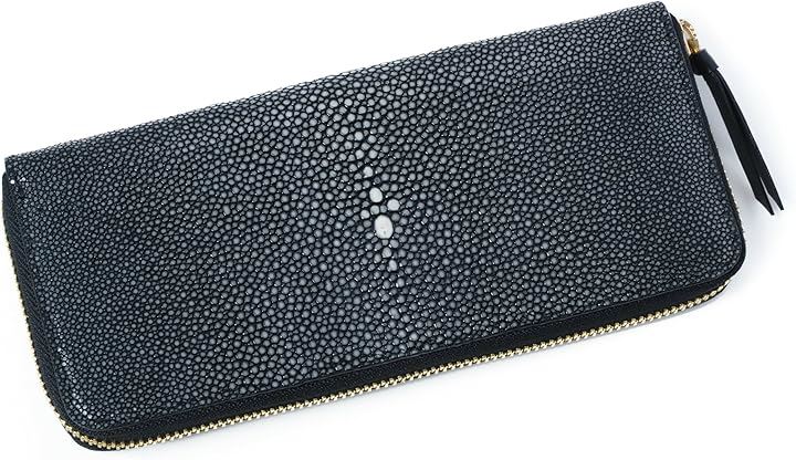スティングレイ・ブラック長財布(ブラック)