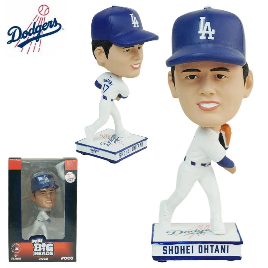大谷翔平 ボブルヘッド 4.5インチFOCO MLB MINI BIG HEADS 4.5INCH PITCHINGLA DODGERS ロサンゼルス ドジャースメジャ