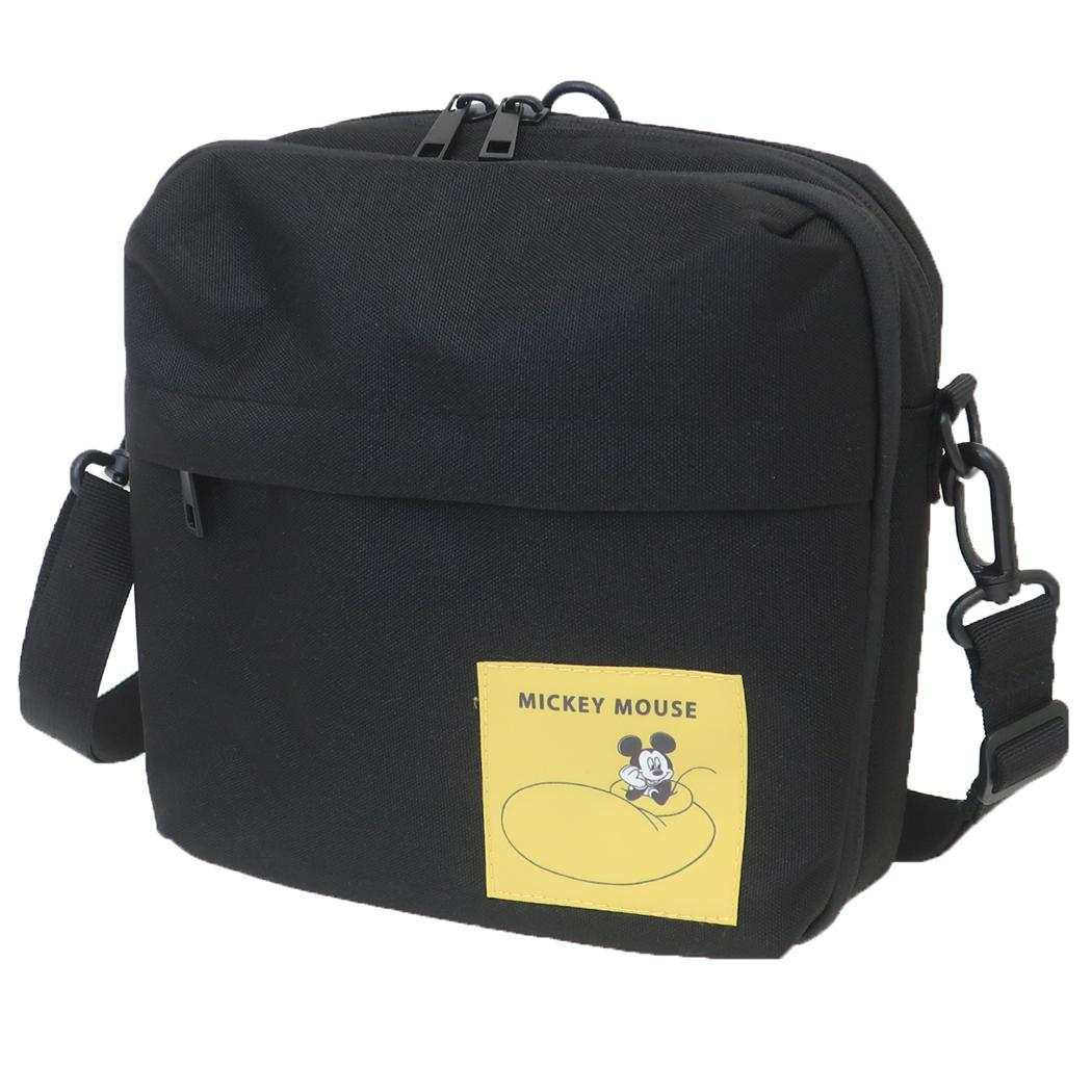 ミッキーマウス 斜め掛けかばん ショルダーバッグ YE ディズニー キャラクター グッズ