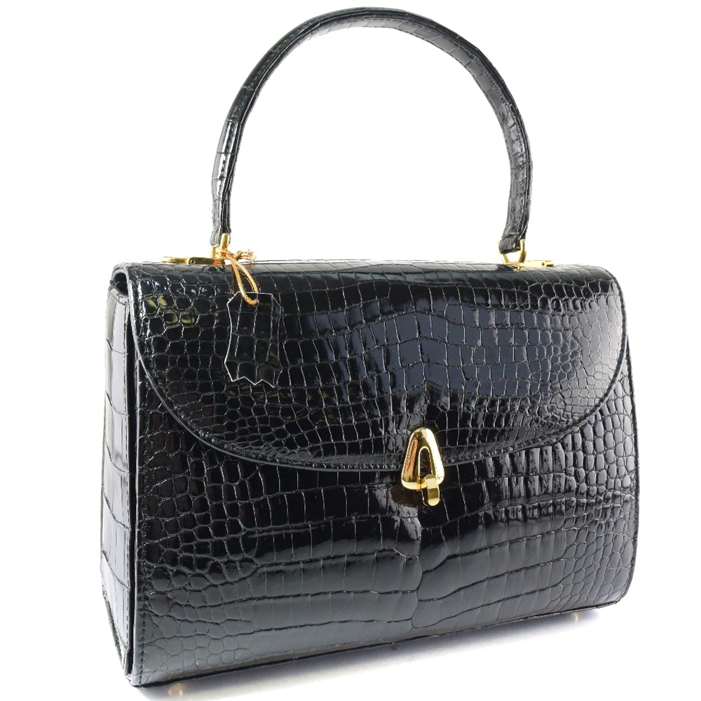 2WAYショルダー JRA ハンドバッグ クロコダイル レディース 中古品