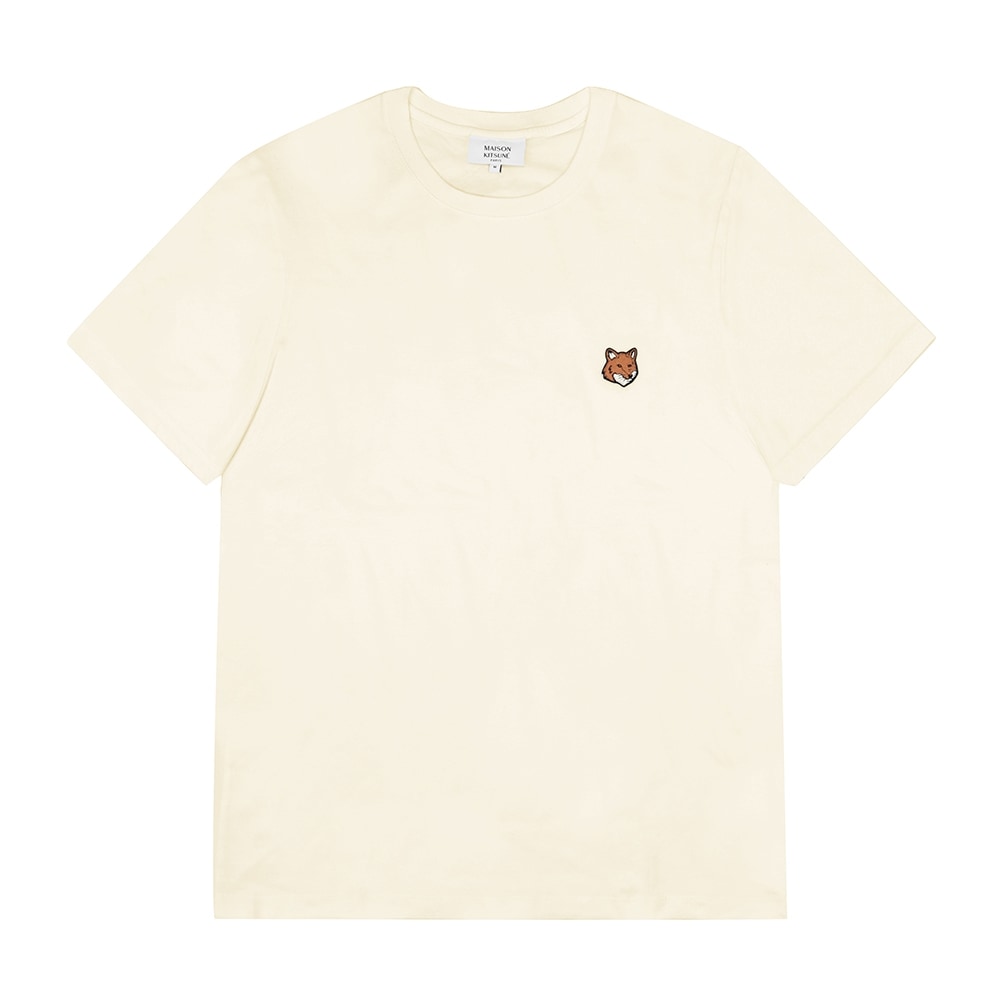 メゾンキツネ メンズ フォックス ヘッド パッチ 半袖Tシャツ 0063 PM00107KJ7026