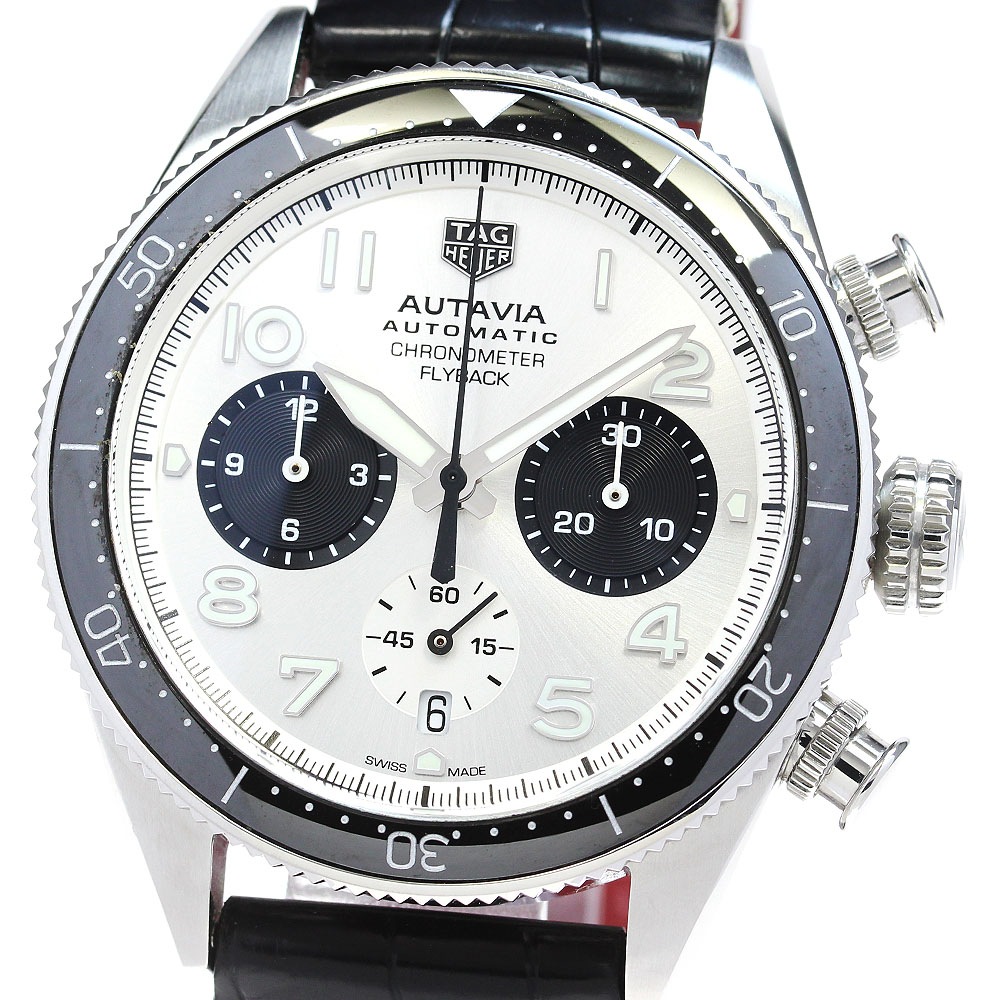タグホイヤー TAG HEUER CBE511B オータヴィア フライバック クロノメーター 自動巻き メンズ 箱・保証書付き_816060【中古】