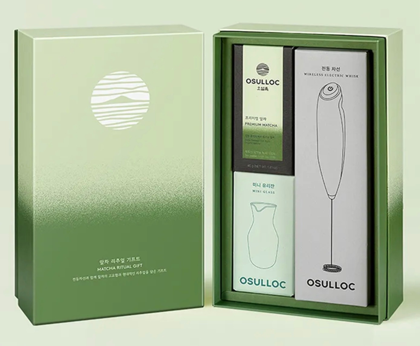 片手で便利に作るプレミアム抹茶ティータイムキット（数量限定）抹茶（40g）+ワイヤレス電動 漕ぎ +ミニグラス100mlセット