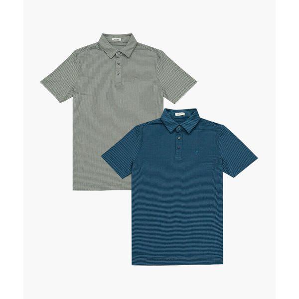 ストライプサッカー半袖Tシャツ PQTS2411 IC_IC