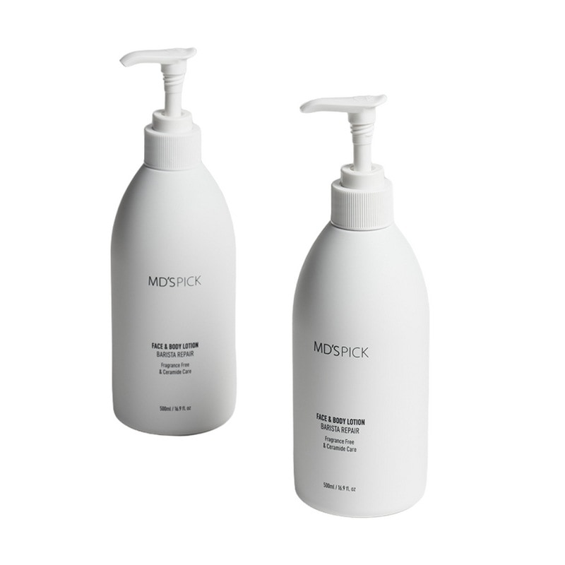 エムディスピック無香バリスタリペアフェイス＆ボディローション500ml2個