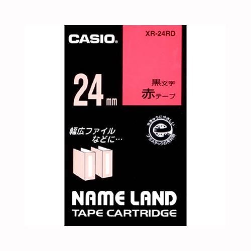 （まとめ買い）ネームランドテープ XR-24RD 00012812 [x3]