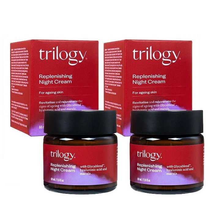 【使用期限：2026年08月】リプレニッシュモイスチュアナイトクリーム60ml 2箱 ナイトクリーム 海外発送 国際郵便発送