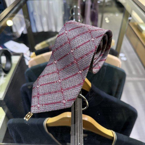 AK Bundang店 26SS キュービックチェックネクタイDMG1ACF1110R2