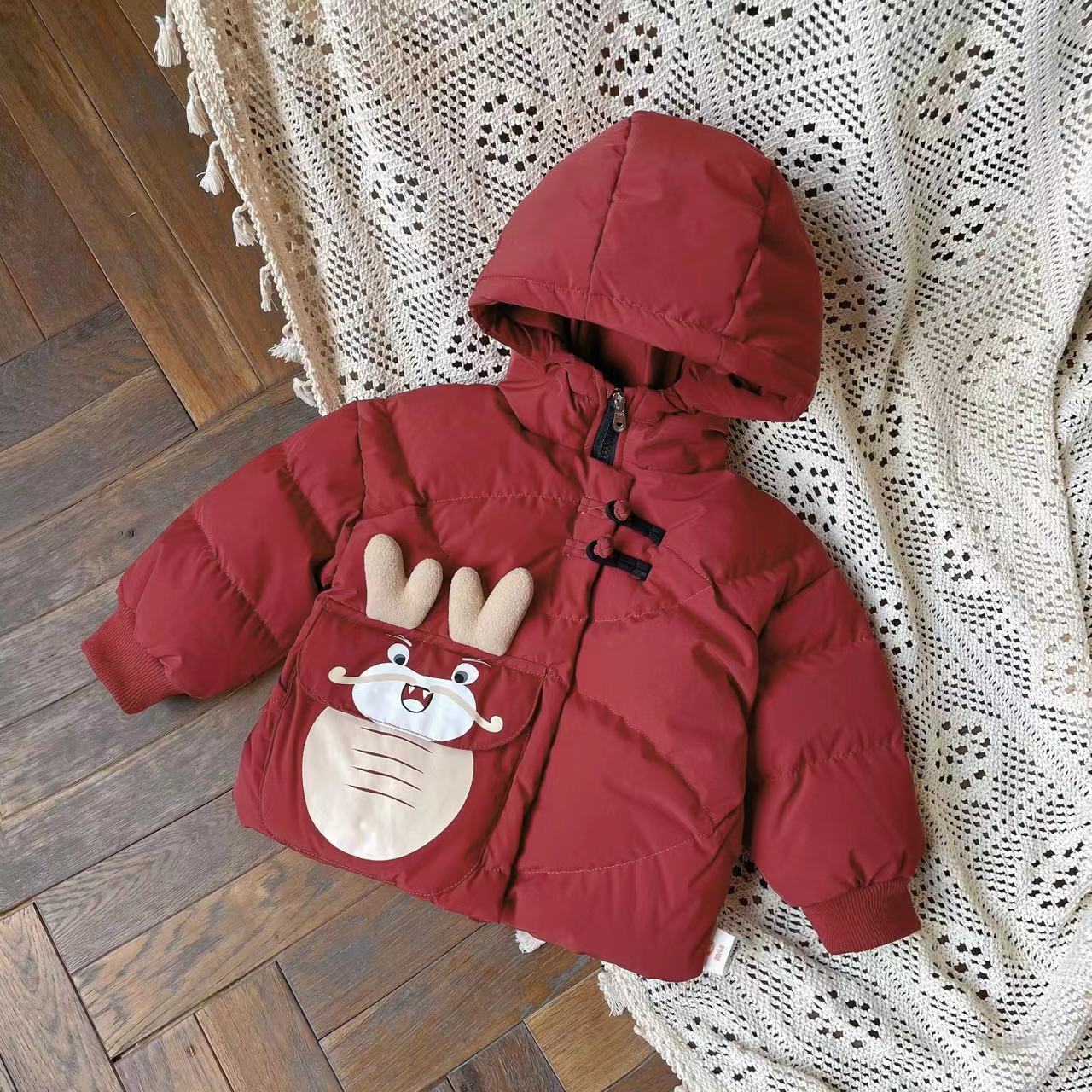 DT 239819子供用ダウンジャケット冬jダウンジャケット厚手ダウンジャケット新国標90