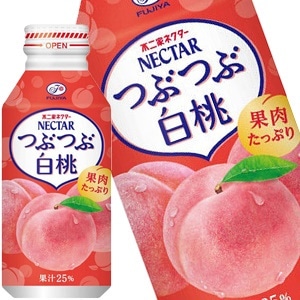 伊藤園 不二家つぶつぶ白桃 380gボトル缶48本［24本2箱］［賞味期限：3ヶ月以上］北海道沖縄離島は送料無料対象外［送料無料］45営業日以内に出荷