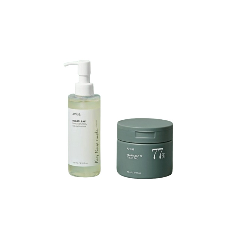 ブラックヘッドケア 2点セット(クリアパッド160ml+クレンジングオイル200ml)