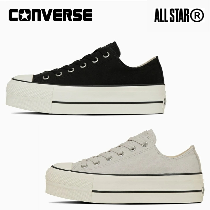 コンバース スニーカー オールスター (R) リフテッド PS OX 厚底 レディース CONVERSE ALL STAR (R) LIFTED PS OX