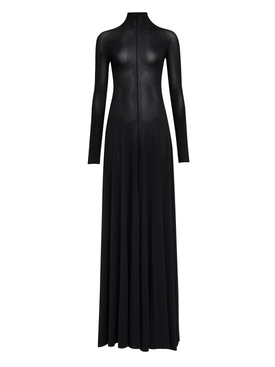 ALAIA Women Mid Skirts AA9U0022J050B 995 Black