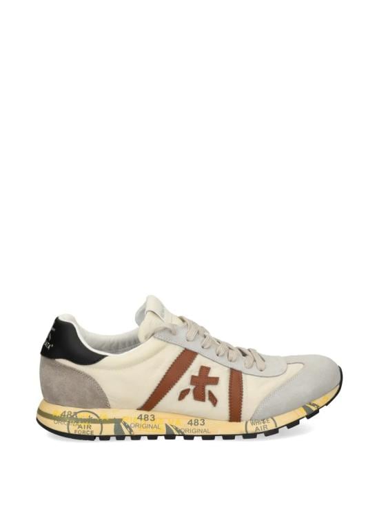 PREMIATA Men Sneakers LUCY 8189 WHITE RED GREY