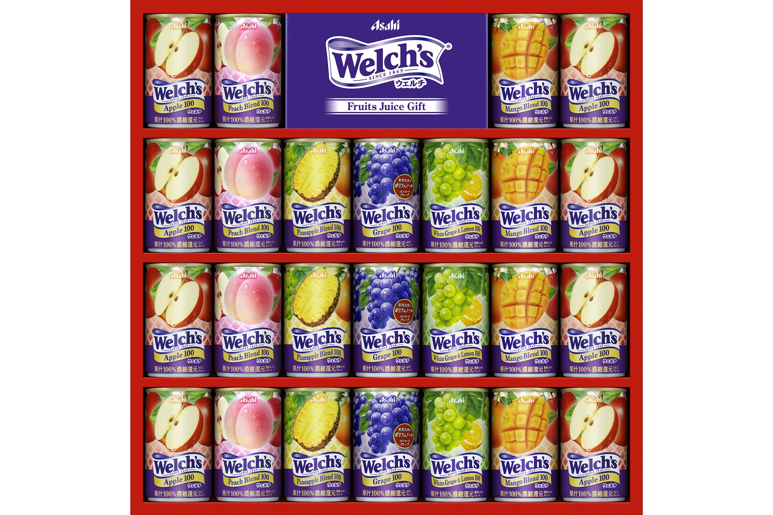 アサヒ飲料 25年ウェルチギフトＷ３５Ｔ[ギフト]