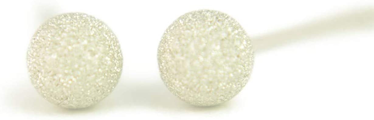 セカンドピアス プラチナ 軸太 Pt900プラチナフラッシュボールピアス 4mm ピアス芯幅太長めタ
