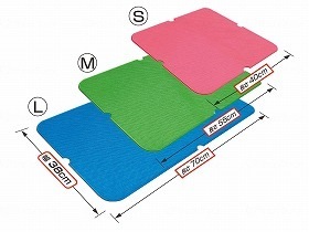 シンエイテクノ ダイヤタッチハイ アクアブルー M SD70/M