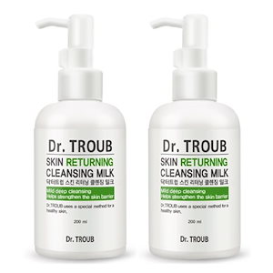 [1+1]ドクタートラップ スキンリターニングクレンジングミルク200ml+200ml/韓国コスメ
