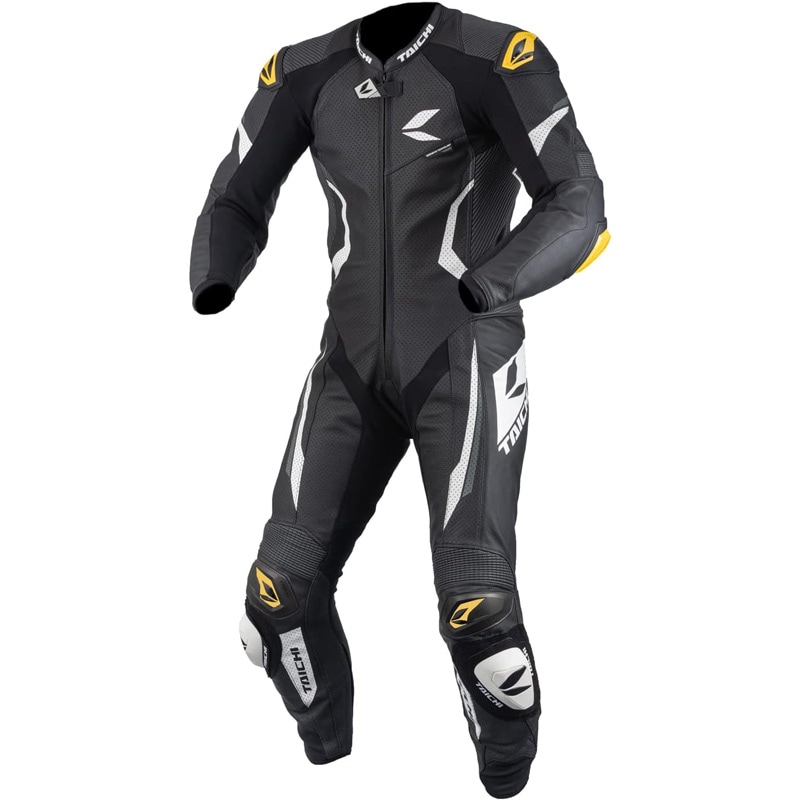 RSタイチ アールエスタイチ GP-WRX R307 レーシングスーツ レザー ブラック/ホワイト WL NXL307BK51WL バイクスーツ