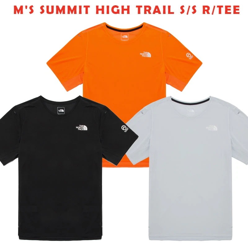 韓国正規品保証 関税負担なしNT7UR10A MS SUMMIT HIGH TRAIL SS RTEE デイリー 基本 着装 男子 女子 人気 韓国 ファッション 男女共用 アウトドア