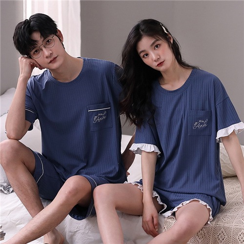 ルームウェア インナー ペアパジャマ なら部屋着 ばかりでなく近くのコンビニにも行けます