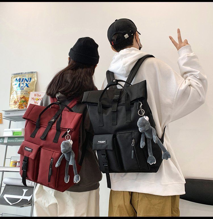 【1つ買うと1つ無料】リュック カバン 防水 韓国 学生バッグ大容量カジュアルバッグバッグ 通学リュック 男女兼用