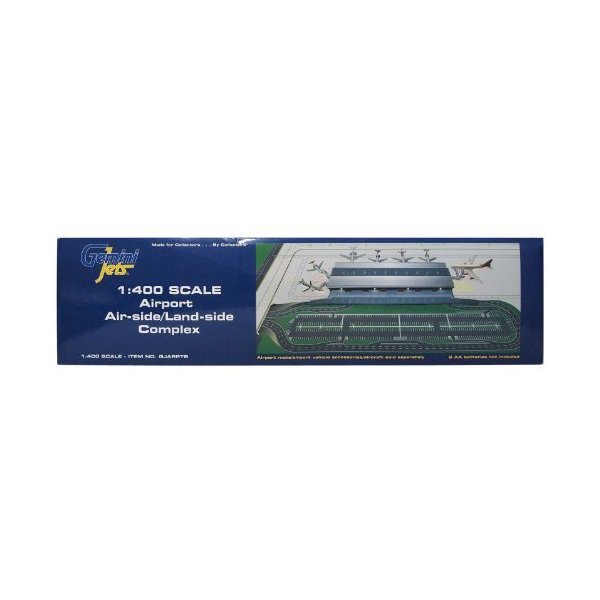 GeminiJets 1-400 GJARPTB Terminal Set， Airport Airside - Land Side 1-400 並行輸入品
