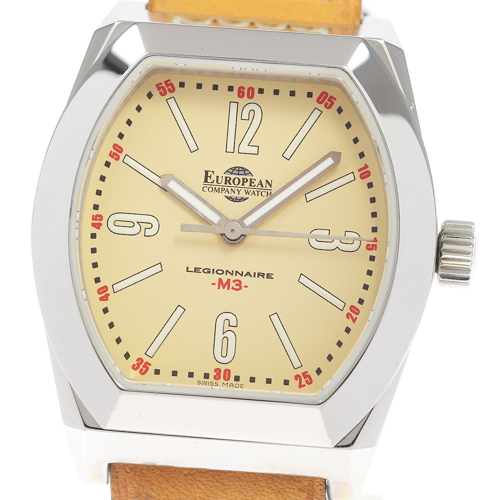 ヨーロピアン・カンパニー・ウォッチ ECW LM3ST3544 レジョネール 自動巻き メンズ 良品 _870030【中古】
