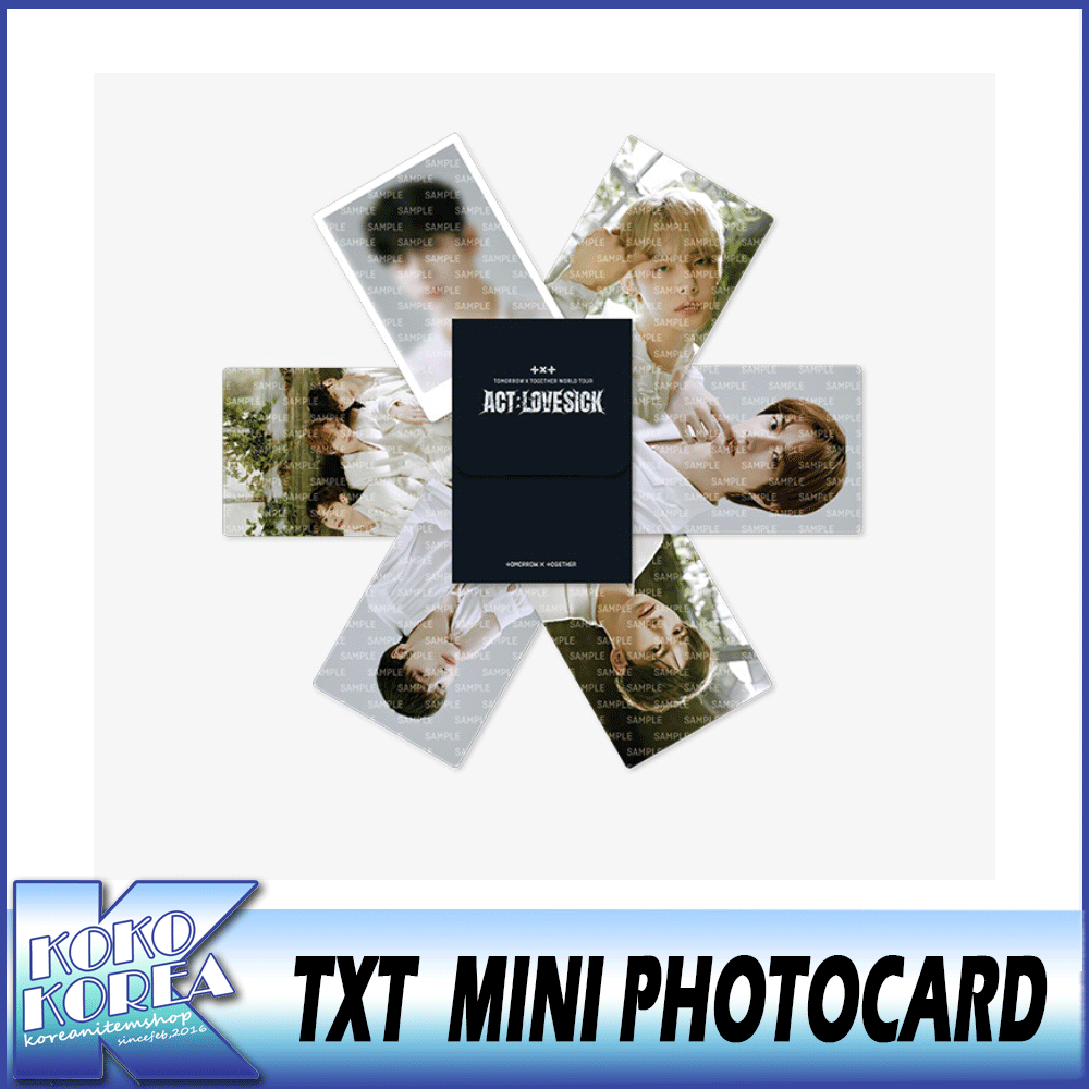 Qoo10] TXT ミニフォトカード 公式グッズ A