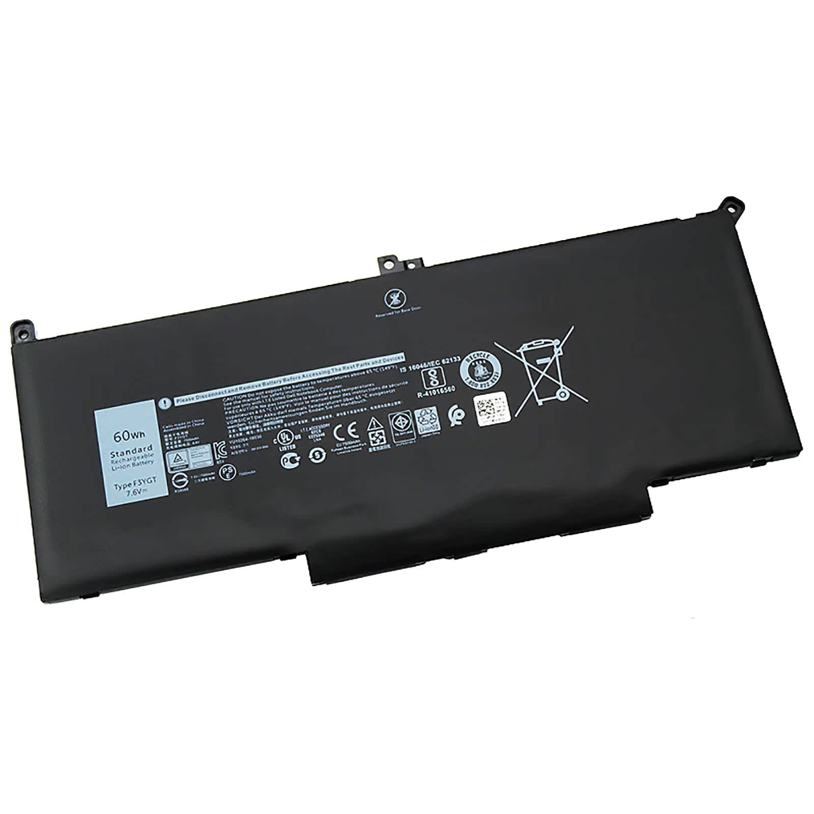 F3YGT 電池・DELLノートパソコン互換 60Wh 7000 E7280 E7380 E7480 交換用のバッテリー dc909-A747