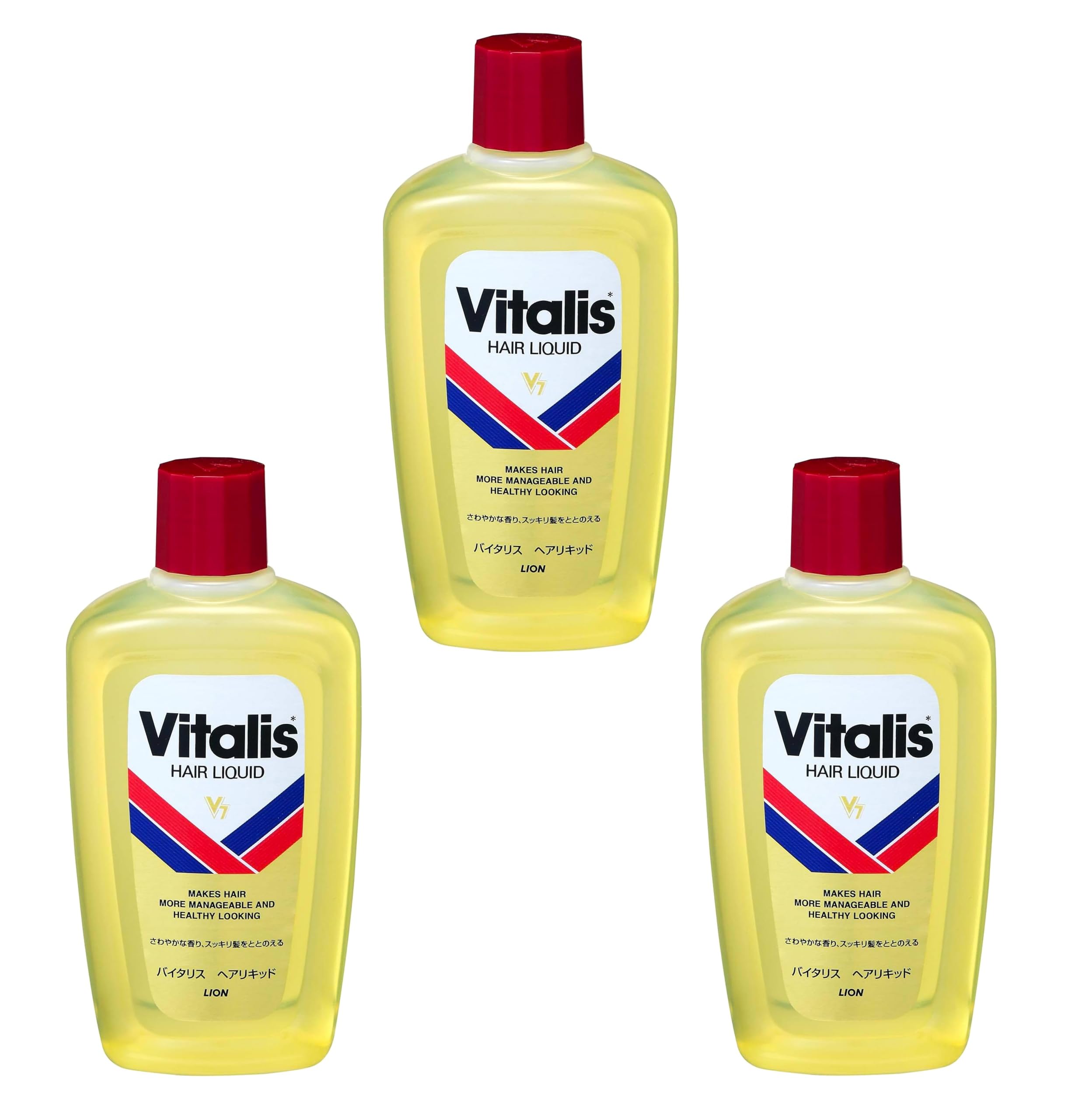 Qoo10最安値挑戦 バイタリス　ヘアリキッド355ml３本セット