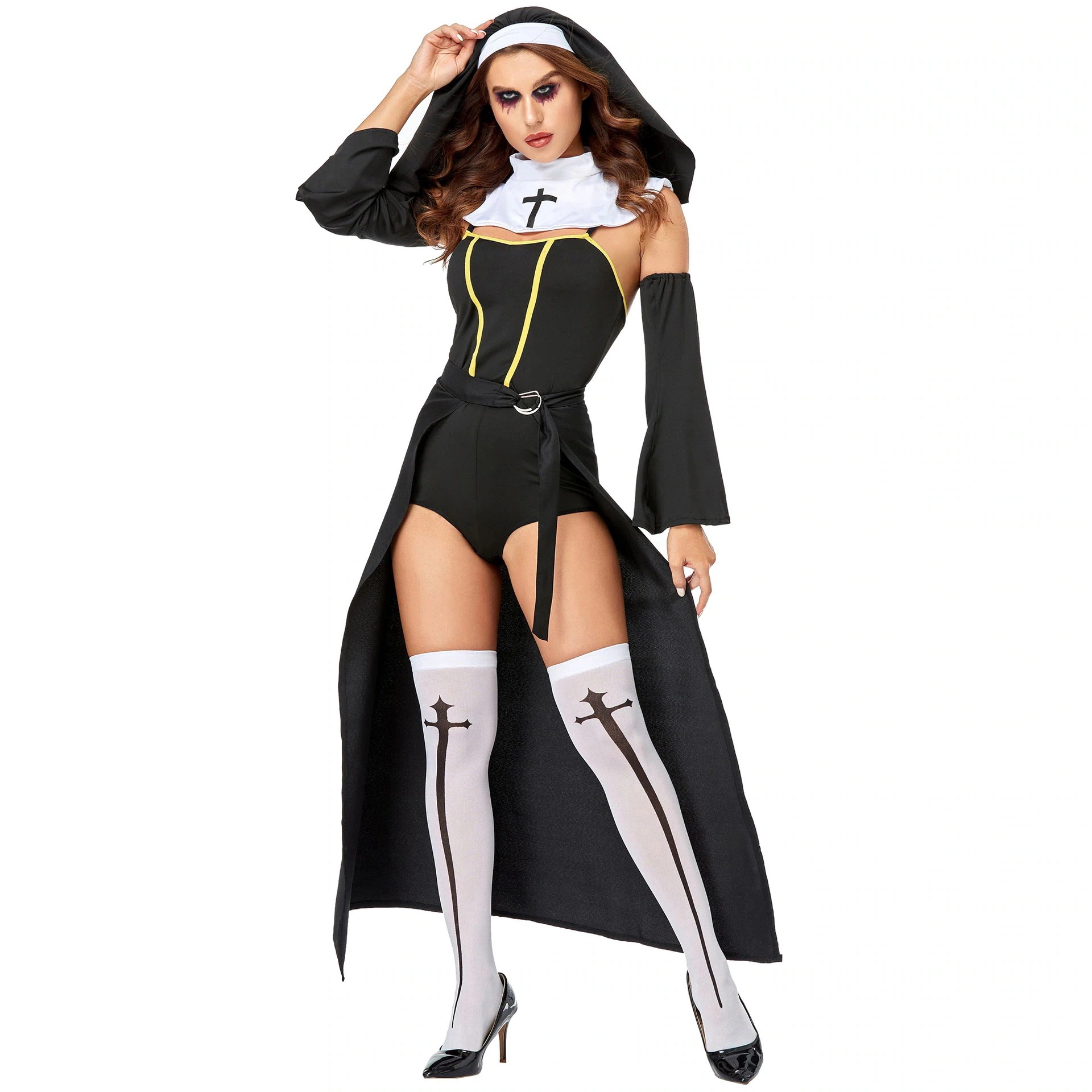 2024新作 撮影 衣装 S-XL 女ロリータゾンビ 悪魔服制服 吸血鬼 女性ワンピースショートスカートJK 二次元 コスプレハロウィン衣装 ハロウイン30%までに制限コスチューム