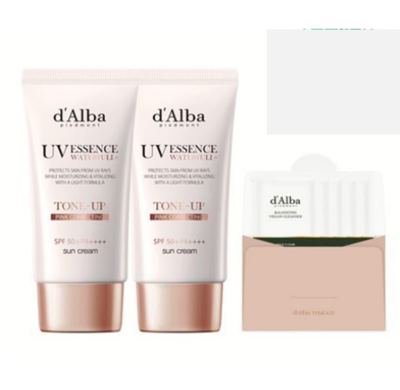 ウォータープルトンアップ 日焼け止め SPF 50+ PA++++ 50ml x 2p + バランシング ヴィーガン ジェル クレンザー 15ml セット