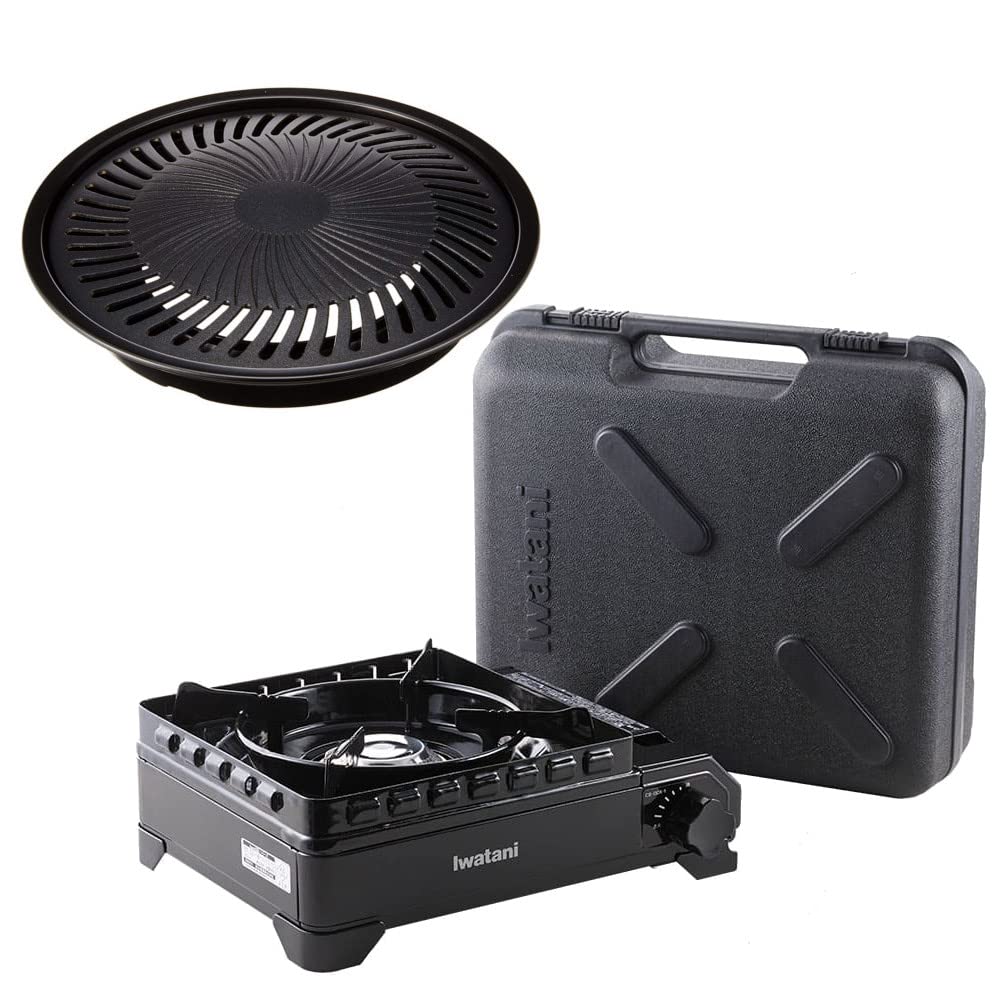 タフまる&amp 純正アクセサリーシリーズプレートセット (タフまる+焼き肉S 計2点セット, ブラック)