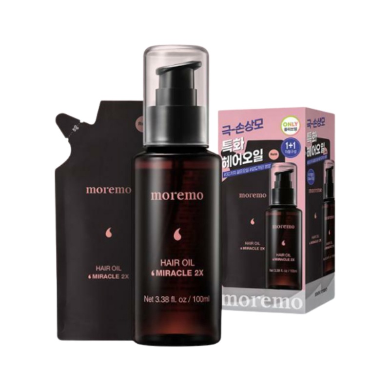 ヘアオイル2X100ml企画(+おかわり100ml贈呈)