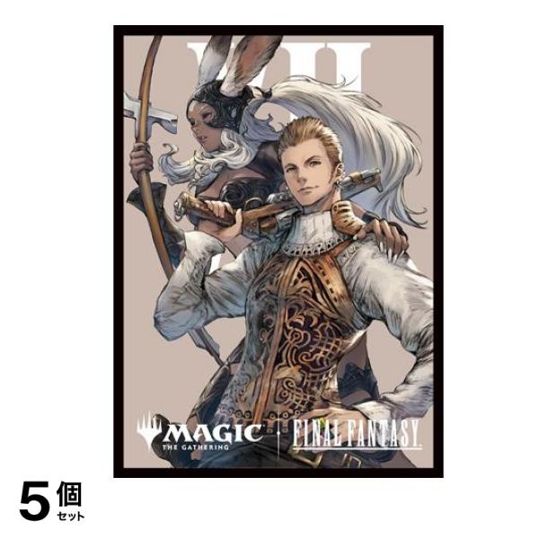MTG FF マジックザギャザリング ファイナルファンタジー プレイヤーズカードスリーブ MFS-13 バルフレアとフラン 80枚入 5個セット