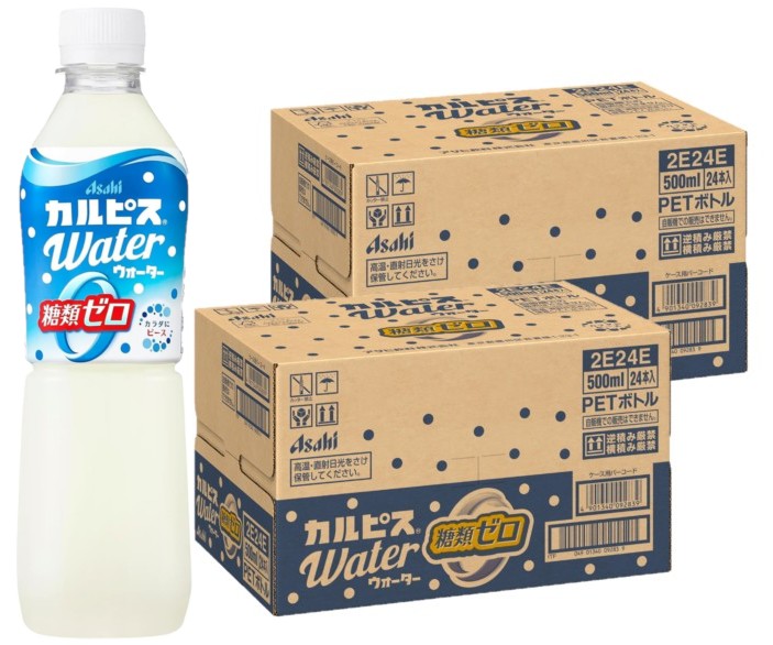 アサヒ カルピスウォーター 糖類ゼロ 500ml ×2ケース/48本 4,913円